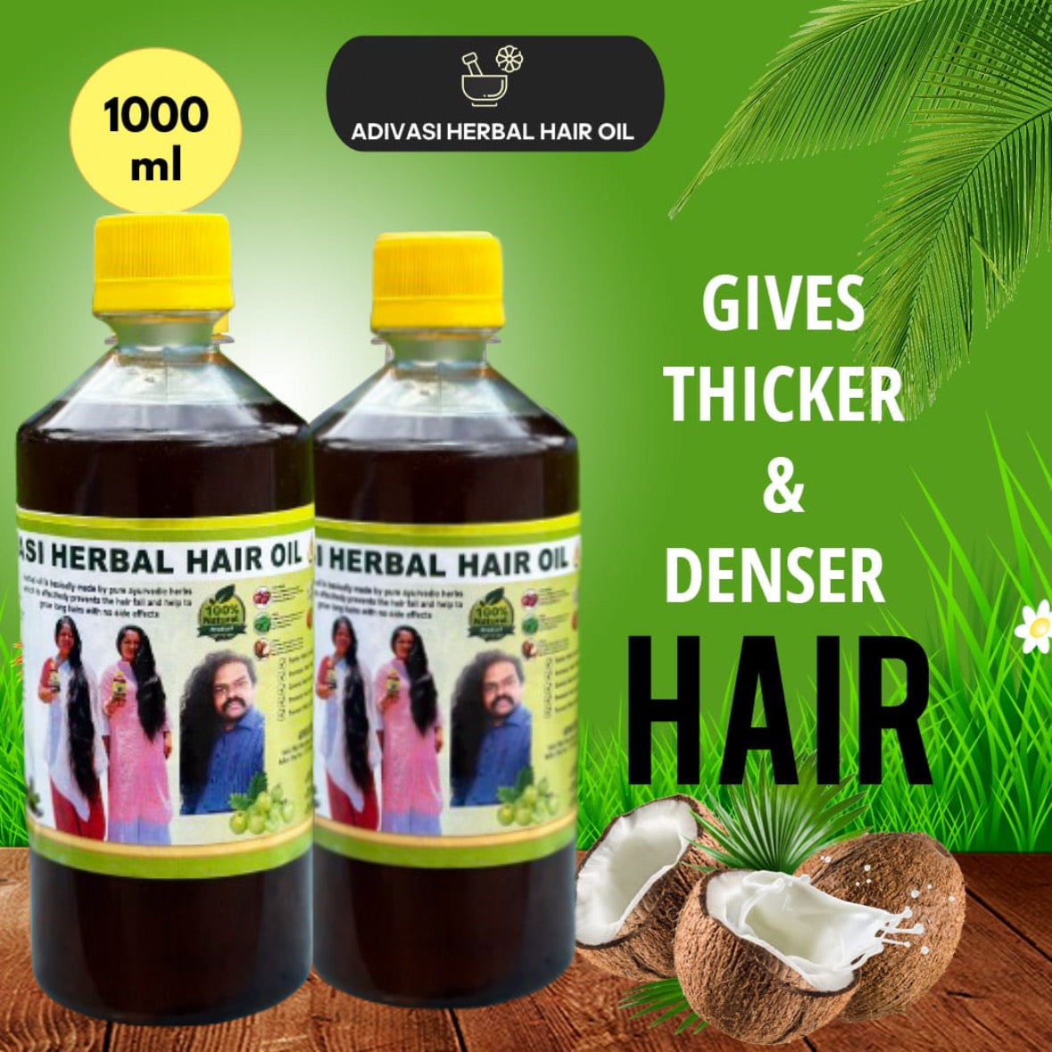 Shiva Adivasi Herbal Hair Oil🌿